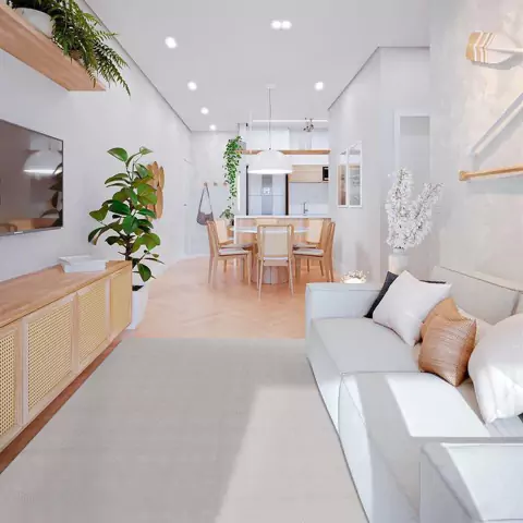 Tapete De Sala Antiderrapante Cairo 2,00 X 3,00 NUDE