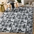 Tapete De Sala Mesclado Antiderrapante 2,00 X 2,50 Preto