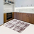 Kit Tapete De Cozinha Antiderrapante Blend Marrom