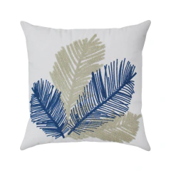 Capa Decorativa Bordada Estilo Artesanal 45x45 Modelo Tufted 74