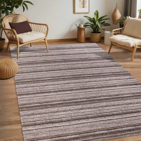 Tapete De Sala ou Quarto Nantes 1,32 x 2,00 Antiderrapante Caramelo