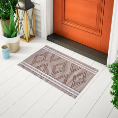 Tapete banheiro porta Itapema Algodão 47cm X 70cm - Cor Caramelo - comprar online
