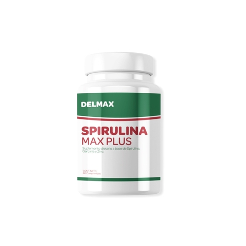 Spirulina Max 500 Mg + Garcinia y Zinc x 60 Comprimidos Delmax