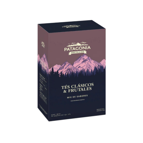 Mix Clasicos & Frutales x 30 Saquitos Patagonia - comprar online