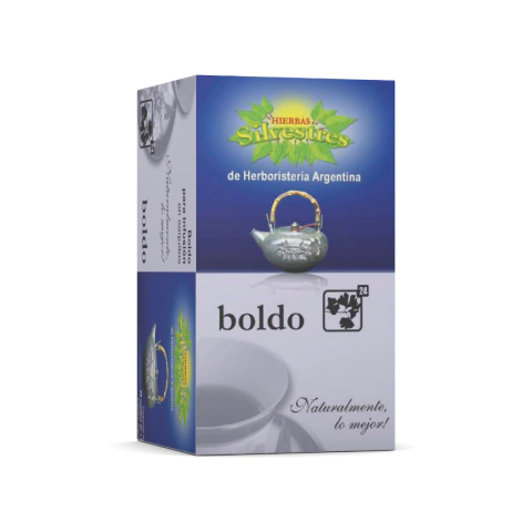 Boldo x 20 Saquitos Hierbas Silvestres - comprar online