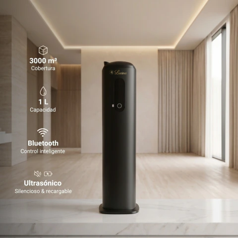 Aromatizador ultrasonico Harmonia Black 3000m3