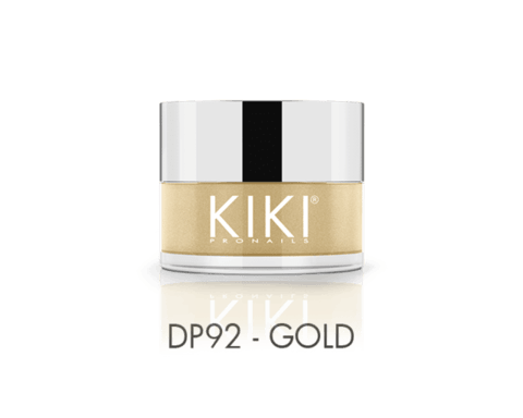 DIP POWDER SYSTEM - FAST DRYING GLITTER - Tono DP 92 - Gold - 14 g