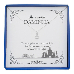 Colar Feminino Prata 925 Delicado - Presente Elegante para Daminha de Casamento na internet