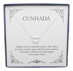 Colar Feminino em Prata 925 - Presente Especial para Cunhada, Amiga Especial - comprar online