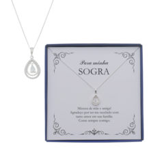 Colar Feminino em Prata 925 - Presente Luxuoso para Sogra