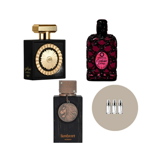 Combo Lu Ferraes - Decants Dania, Lionheart e Nebras