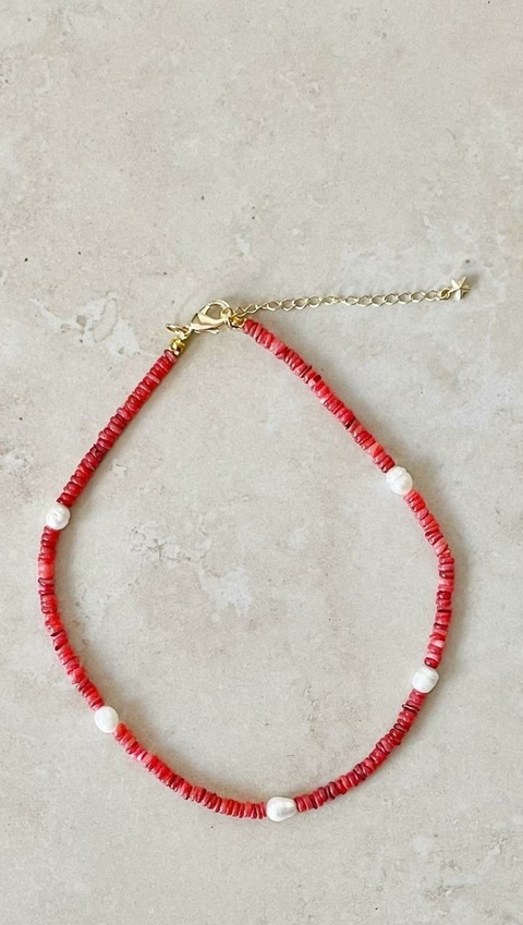 COLLAR ARUBA ROJO