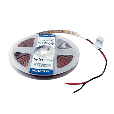 Tira LED SMD2835 24V 12W/m Neutro 1200lm/m 120 LEDs/m 8mm PBC, 5m