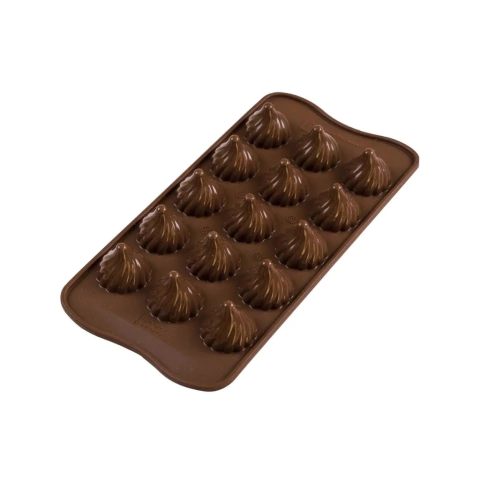 Molde Para Bombones EasyChoc Choco Flame scg47 SilikoMart