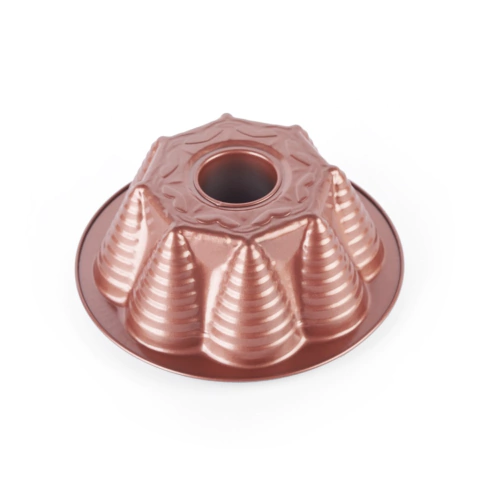 Molde Savarin Piramidal Linea Bronce - comprar online