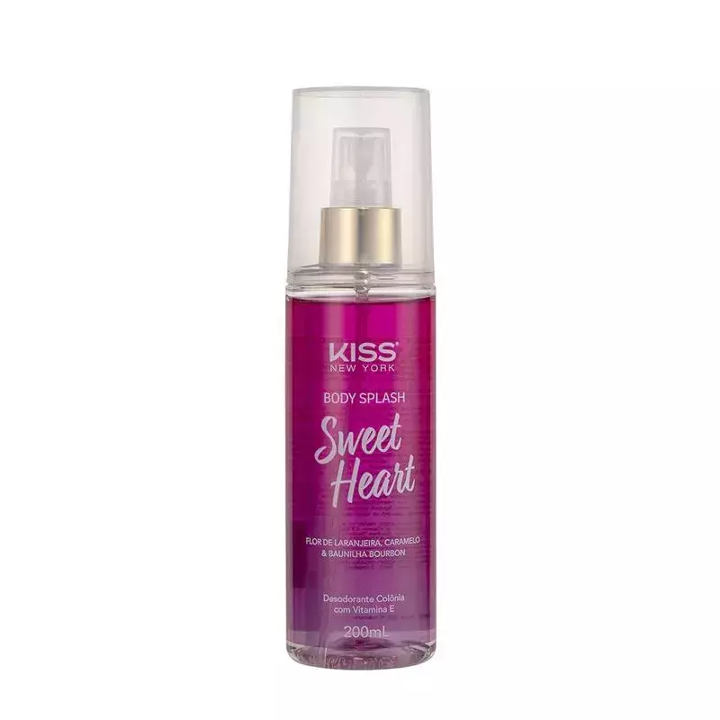 Body Splash Kiss NY 200ML Sweet Heart
