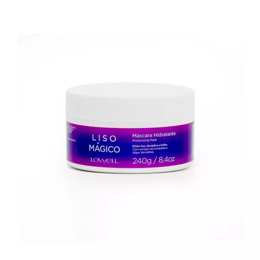 Lowell Máscara Hidratante Liso Mágico 240g