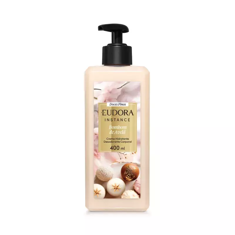 CREME HIDRATANTE DESODORANTE CORPORAL INSTANCE BOMBOM DE AVELÂ 400ML