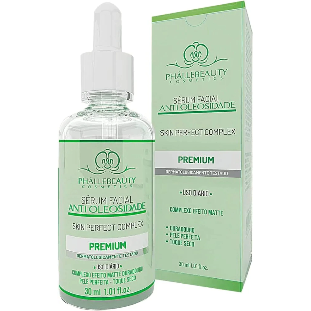 Phállebeauty Sérum Facial Anti Oleosidade 30ml Skin Perfect