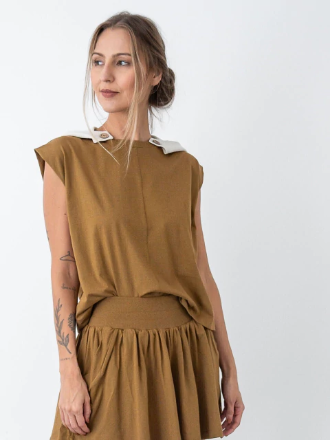 regata MARACATU | pinho c/ capuz natural - comprar online