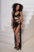 VESTIDO ASSIMETRICO PRETO - comprar online