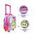 KIT ESCOLAR INFANTIL MOCHILA LANCHEIRA E ESTOJO COELHO - AMZ153 - comprar online