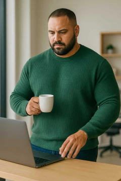 3x1 TALLES GRANDES 2Buzos Waffles +1Reloj de REGALO - comprar online