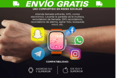 Reloj Smartwatch Sport H11 con Medidor de Glucosa y Oxigeno en internet