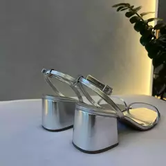 SANDÁLIA RENATA Prata - 2K Shoes