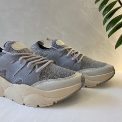 TÊNIS CHUNKY PRATA - 2K Shoes