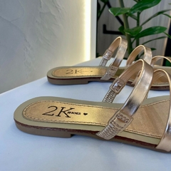 RASTEIRA KARINE Dourada - 2K Shoes