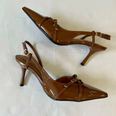 SCARPIN CARLA MARROM - comprar online