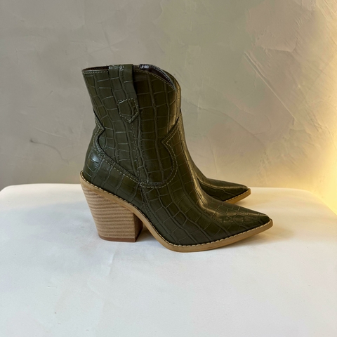 BOTA WESTERN AGATHA VERDE OLIVA