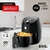 Fritadeira Sem Óleo Air fryer Eos Chef Gourmet 4 Litros Preto