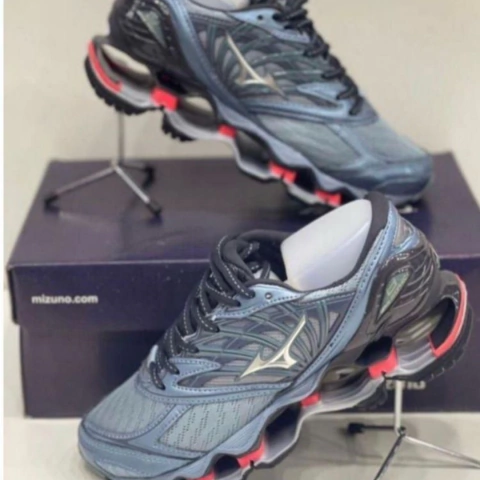 Tênis Mizuno Prophecy 8 Azul Bebê Prata - comprar online