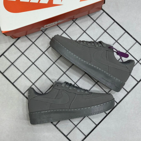 Tênis Nk Air Force 1 Cinza Grafite - comprar online