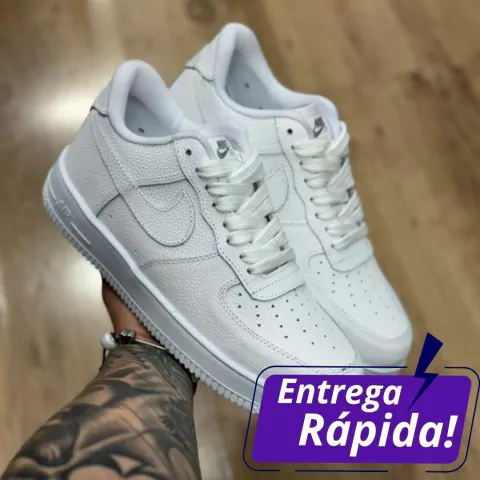Tênis Nike Air Force 1 Triple White Importado - comprar online