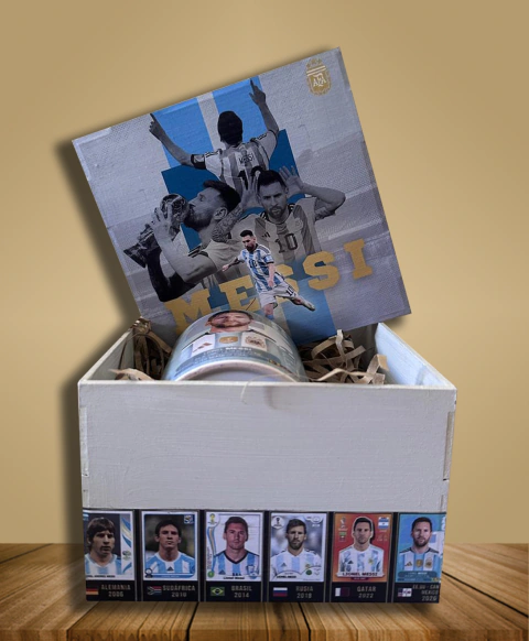 BOX TAZA MESSI MUNDIAL 2026