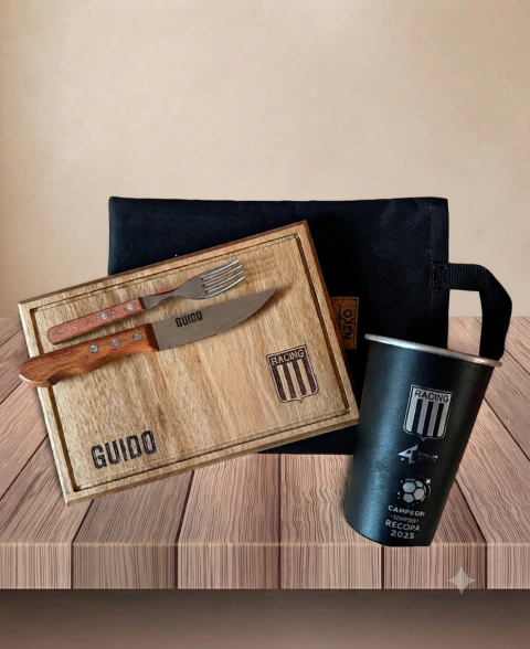 SET PARA ASADO RACING