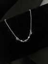 Chocker borboleta cristal