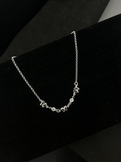 Chocker borboleta cristal - comprar online