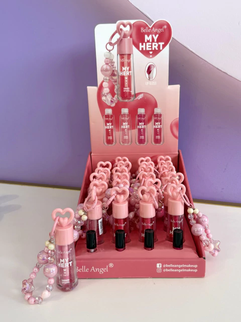 LIP GLOSS MY HEART BELLE ANGEL R$ 11,30 UNIDADE