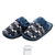 Pantufa Masculina Xadrez Azul 44/45 - comprar online