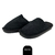 Pantufa Masculina Lisa Preta 44/45 - comprar online