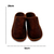 Imagem do Pantufa Masculina Lisa Marrom 42/43