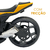 Super Moto 1600 Esportiva com Rodas com Fricção - Amarelo na internet