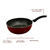 Frigideira Wok 24cm - Vermelha - comprar online