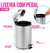 Lixeira Inox 5L com Escova na internet