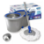 Imagem do Mop Giratório 360° Cesto Inox Clean Tech 13L - CT0035