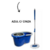 Mop Giratório 360° Cesto Inox Clean Tech 13L - CT0035 - comprar online